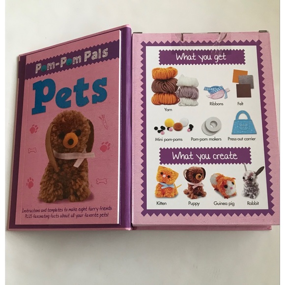 Pom-Pom Pal Pets by Laura Clempson - Picture 1 of 6